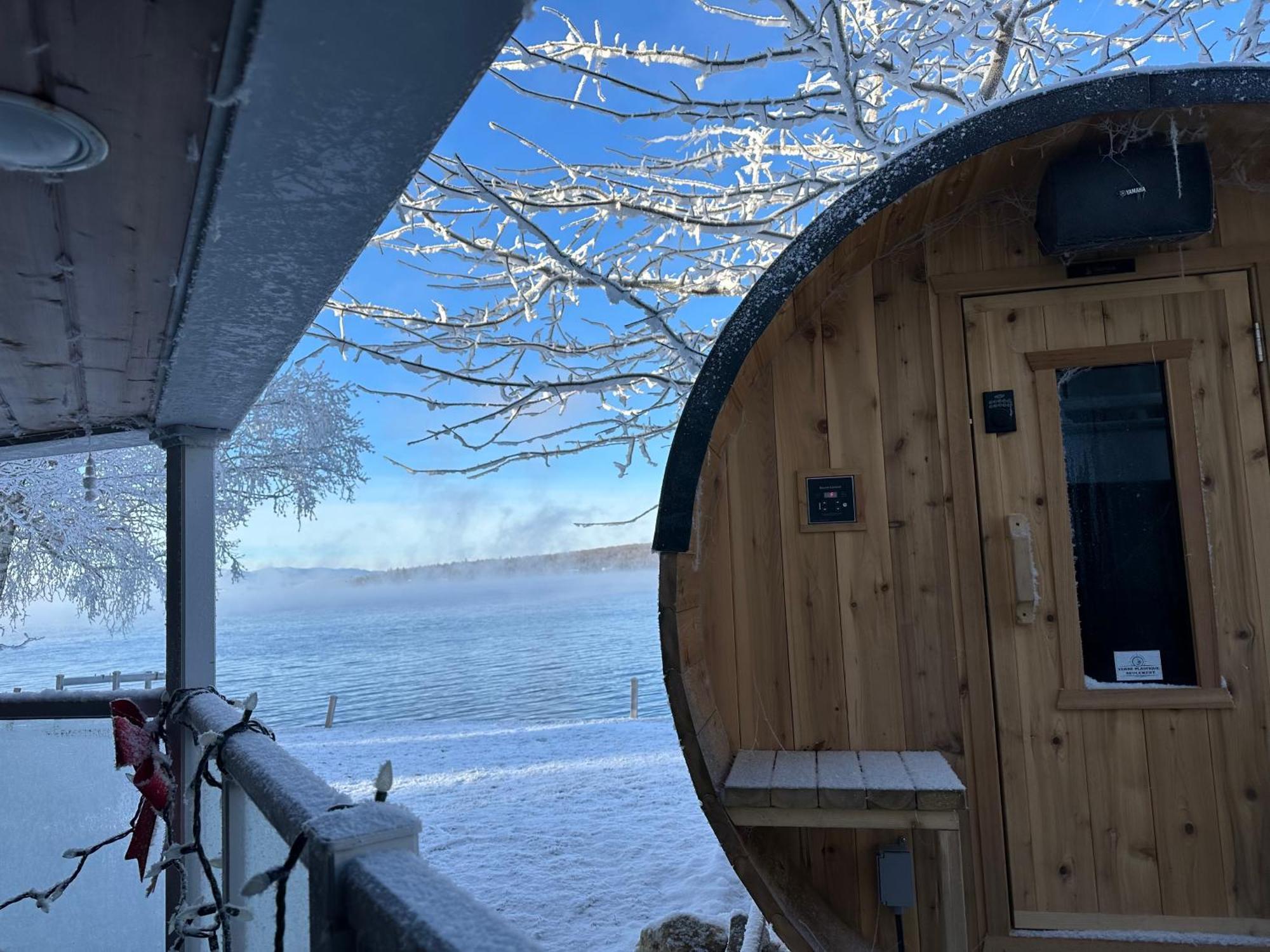 Auberge et Chalets sur le Lac Lac-Mégantic Extérieur photo